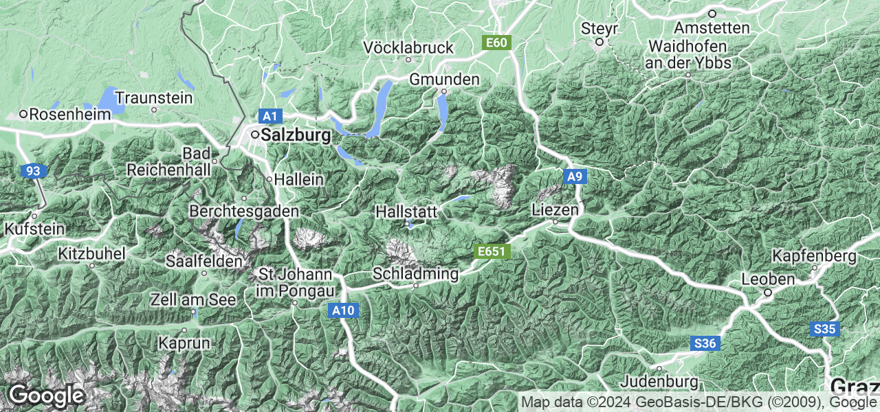 Map Bad Aussee